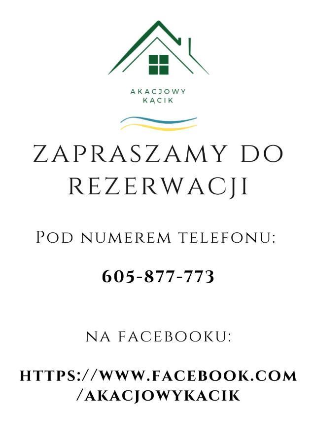 Willa Akacjowy Kącik całoroczny ogrzewany Kąty Rybackie Zewnętrze zdjęcie
